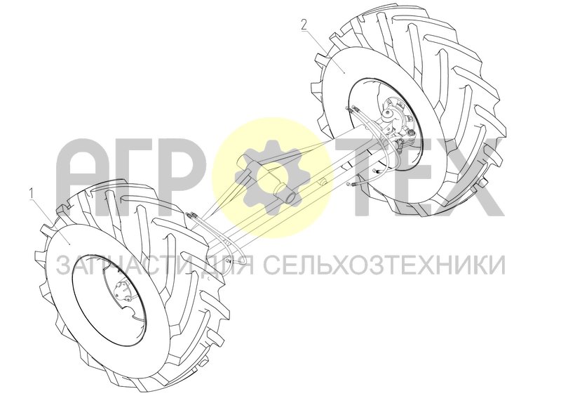 Чертеж Колесо ведомое (1403.02.02.000Ф)